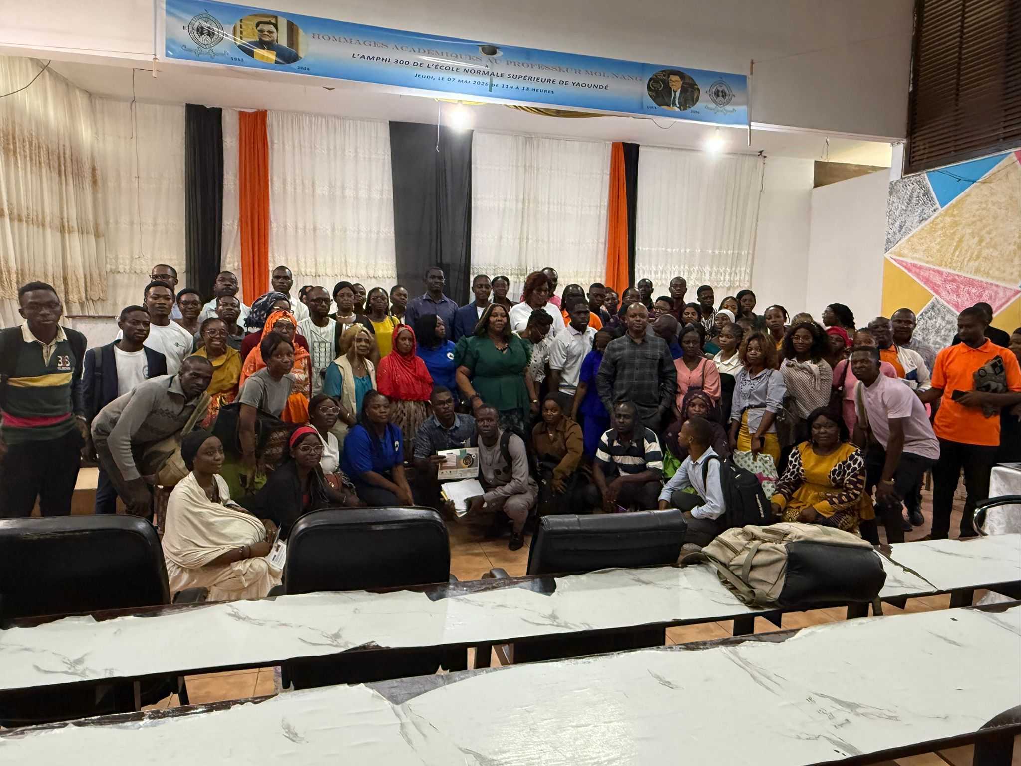 Le professeur Obrillant Damus est à Yaoundé pour un séminaire sur la pédagogie régénératrice et réparatrice