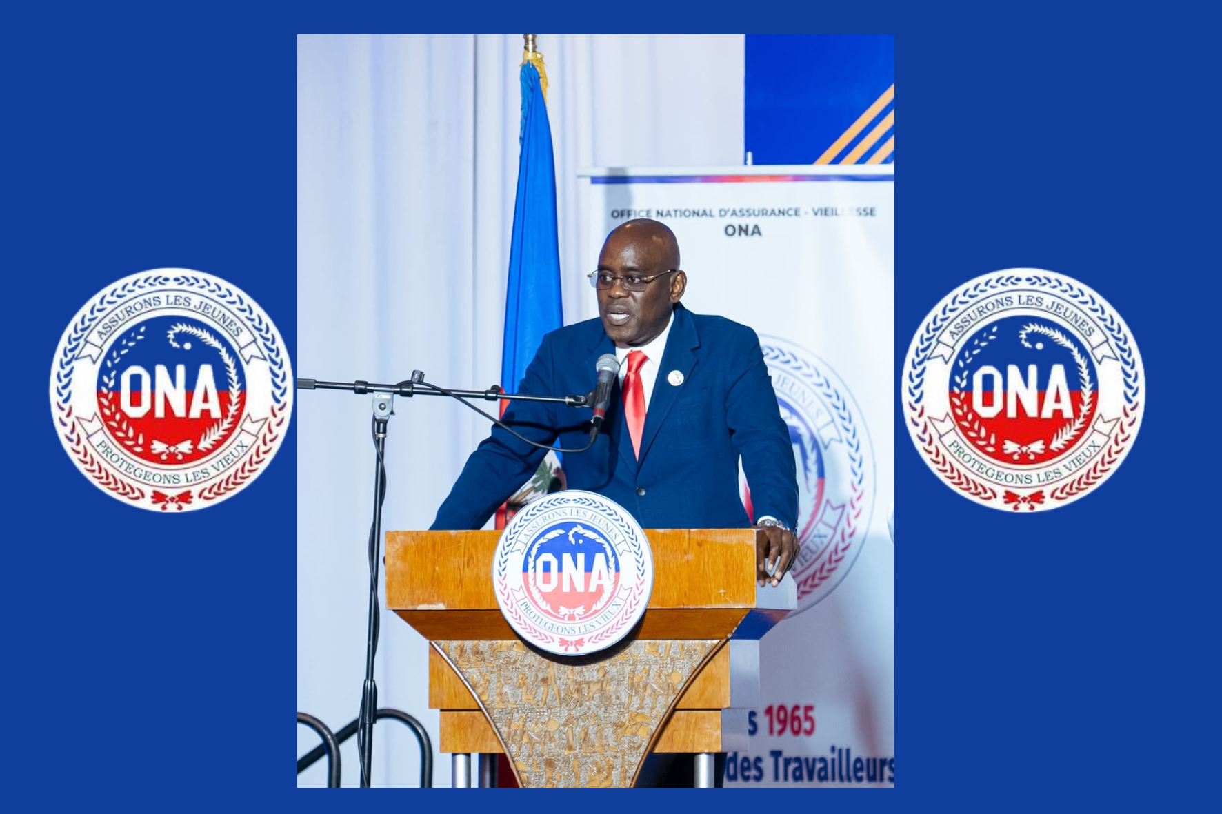 Discours en  audio de Guichard Doré au forum sur le système de retraite en Haïti (ONA)